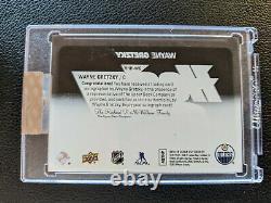 Upper Deck Clear Cut Wayne Gretzky Auto Hockey Heroes Tribute Headers 1400 Pack