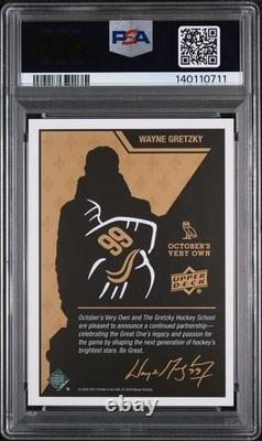 Upper Deck OVO Wayne Gretzky Hockey Card Super Short Print Only 99 Printed PSA 9