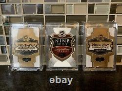 Upper Deck The Cup Nine Way Wayne Gretzky Bobby Orr and Patrick Roy #9