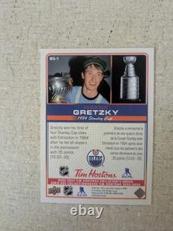 Upper Deck Tim Hortons WG-T1 Wayne Gretzky - Extremely RARE! 112000 Packs