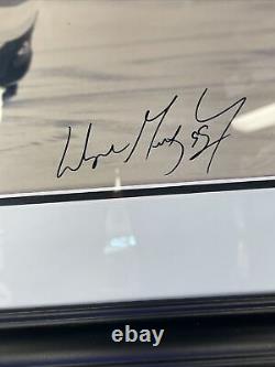 Upper Deck UDA Wayne Gretzky Signed & Framed 12 x 18 Photo Limited # 138 of 300