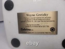 Very Rare Wayne Gretzky Autographed Salvino Figurine Upper Deck Authenticated