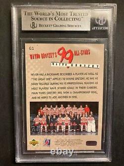 WAYNE GRETZKY 1994-95 Upper Deck Be A Player 99 All-Stars #G1 BGS 9 MINT