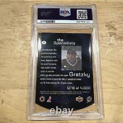 WAYNE GRETZKY 1997-98 Upper Deck The Specialists /4000 PSA 8 (Pop 6)