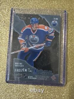 WAYNE GRETZKY 1/1 2022-23 Upper Deck Trilogy Frozen in Time Oilers (ONE Of ONE)