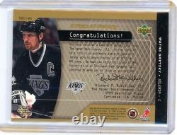 WAYNE GRETZKY 2000 UPPER DECK 500 GOAL CLUB LA KINGS Game-Used JERSEY CARD