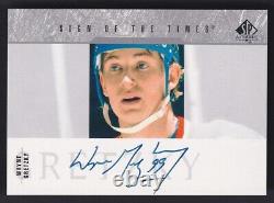 WAYNE GRETZKY 2003 SP Authentic Sign of the Times Auto #SOT-WG