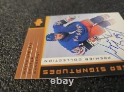 WAYNE GRETZKY 2003 Upper Deck Premiere Collection On Card Autograph