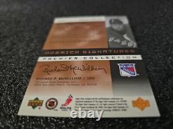 WAYNE GRETZKY 2003 Upper Deck Premiere Collection On Card Autograph