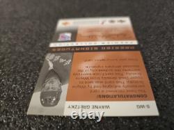 WAYNE GRETZKY 2003 Upper Deck Premiere Collection On Card Autograph WAYNE GRETZKY 2003 Upper Deck Premiere Collection On Card Autograph