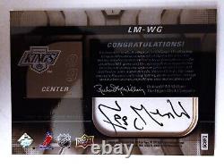 WAYNE GRETZKY-2009/10 UD Black (#49/50) Lustrous DUAL JERSEY/AUTO/AUTO/AUTOGRAPH
