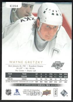 WAYNE GRETZKY 2014-15 Upper Deck Canvas RETIRED Los Angeles Kings