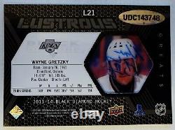 WAYNE GRETZKY-2015/16 UD Black-Diamond (#4/4) BUYBACK AUTO/AUTOGRAPH 1/1 Type