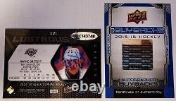 WAYNE GRETZKY-2015/16 UD Black-Diamond (#4/4) BUYBACK AUTO/AUTOGRAPH 1/1 Type