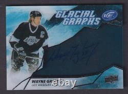 WAYNE GRETZKY 2019 Upper Deck Ice Glacial Graphs Auto #GG-WG