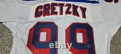 WAYNE GRETZKY #99 Hand Signed NY Rangers Jersey With (COA) Autographed Authentic WAYNE GRETZKY #99 Hand Signed NY Rangers Jersey With (COA) Autographed Authentic