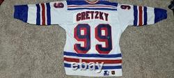 WAYNE GRETZKY #99 Hand Signed NY Rangers Jersey With (COA) Autographed Authentic WAYNE GRETZKY #99 Hand Signed NY Rangers Jersey With (COA) Autographed Authentic