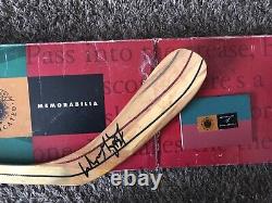 WAYNE GRETZKY AUTOGRAPHED Easton Game Model STICK UDA AUTHENTICATED COA G. O. A. T