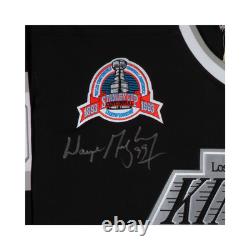 WAYNE GRETZKY Autographed 1992-93 Los Angeles Kings Authentic M&N Jersey UDA