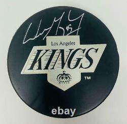 WAYNE GRETZKY Autographed Los Angeles Kings Official Hockey Puck UDA