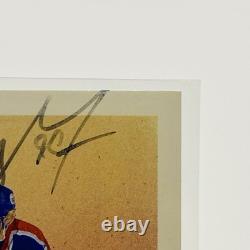 WAYNE GRETZKY Signed 1991 Upper Deck #38 Autographed 113/999 AUTO