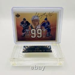 WAYNE GRETZKY Signed 1991 Upper Deck #38 Autographed 113/999 AUTO