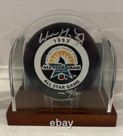 WAYNE GRETZKY Signed 1997 All Star Game Puck & Case UDA /250 Upper Deck AUTO