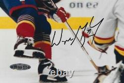 WAYNE GRETZKY UPPER DECK AUTHENTICATED AUTOGRAPHED 8x10 COLOR PHOTO