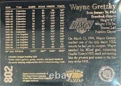 WAYNE GRETZKY UPPER DECK ENCASED GOLD INSERT Ultra-Rare NNO Specialty Card. F