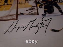 WAYNE GRETZKY UPPER DECK LIMITED EDITION 802 GOAL SIGNED 8x10 PHOTO UDA