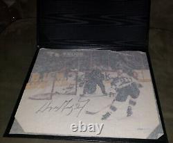 WAYNE GRETZKY UPPER DECK LIMITED EDITION 802 GOAL SIGNED 8x10 PHOTO UDA