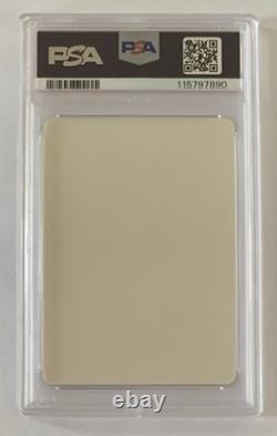 Wayne GRETZKY 1991-92 Upper Deck Czech Hologram Art Ross Winner Graded PSA 9