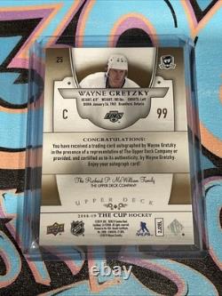 Wayne Gretzky 02/12 Auto 2018-19 Upper Deck The Cup Los Angeles Kings #25 (PH)