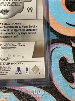 Wayne Gretzky 02/12 Auto 2018-19 Upper Deck The Cup Los Angeles Kings #25 (PH)