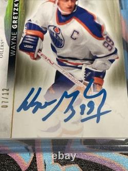 Wayne Gretzky 07/14 Auto 2021-22 Upper Deck The Cup Edmonton Oilers #19 (PH)