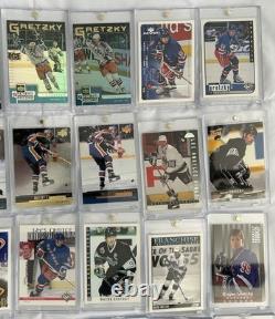 Wayne Gretzky 100 Card Lot 1989 1999 Upper Deck UD Topps Pinnacle Score