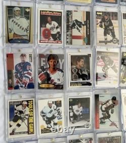 Wayne Gretzky 100 Card Lot 1989 1999 Upper Deck UD Topps Pinnacle Score