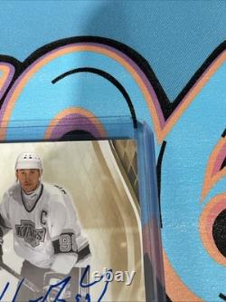 Wayne Gretzky 10/10 Ultimate Planks Auto 2023-24 Upper Deck Ultimate LPL-WG (PH)