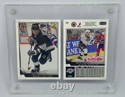 Wayne Gretzky 1993-94 Signed Auto Card Set UDA Kings Oilers Blues Rangers