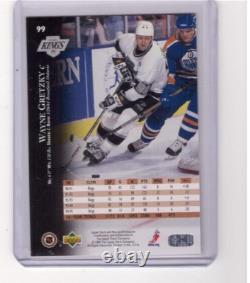 Wayne Gretzky 1995-96 Upper Deck Hockey Electric Ice Gold Ssp Parallel #99 Rare