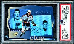 Wayne Gretzky 1996 SPX Upper Deck Tribute Auto PSA/DNA 8 NM-MT HOF GOAT BLAZER