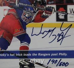Wayne Gretzky 1997-98 Upper Deck Certified Autograph Signed Auto /500 NY Rangers