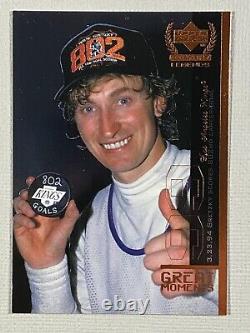 Wayne Gretzky 1999-00 Upper Deck Century Legends Greatest Moments #GM6 RARE
