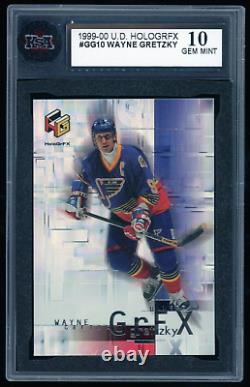 Wayne Gretzky 1999-00 Upper Deck HoloGrFx GrFx #GG10 St. Louis Blues KSA 10 GEM