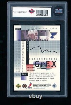 Wayne Gretzky 1999-00 Upper Deck HoloGrFx GrFx #GG10 St. Louis Blues KSA 10 GEM