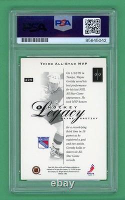 Wayne Gretzky 1999-00 Upper Deck Victory Base Autograph #429 PSA/DNA