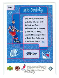 Wayne Gretzky 1999/2000 Upper Deck NHL Retro Epic Level #20/50 Rare Ssp