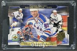 Wayne Gretzky 1999 Upper Deck Authenticated The Great Career UDA Auto #183/199