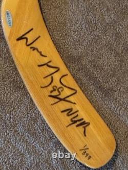 Wayne Gretzky #1 of 1/399 Upper Deck Autograhed Hockey Stick