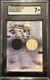 Wayne Gretzky 2000-01 Upper Deck Spx Winning Materials Dual Jersey Stick Sgc 7